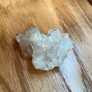 Clear apophyllite cluster!
